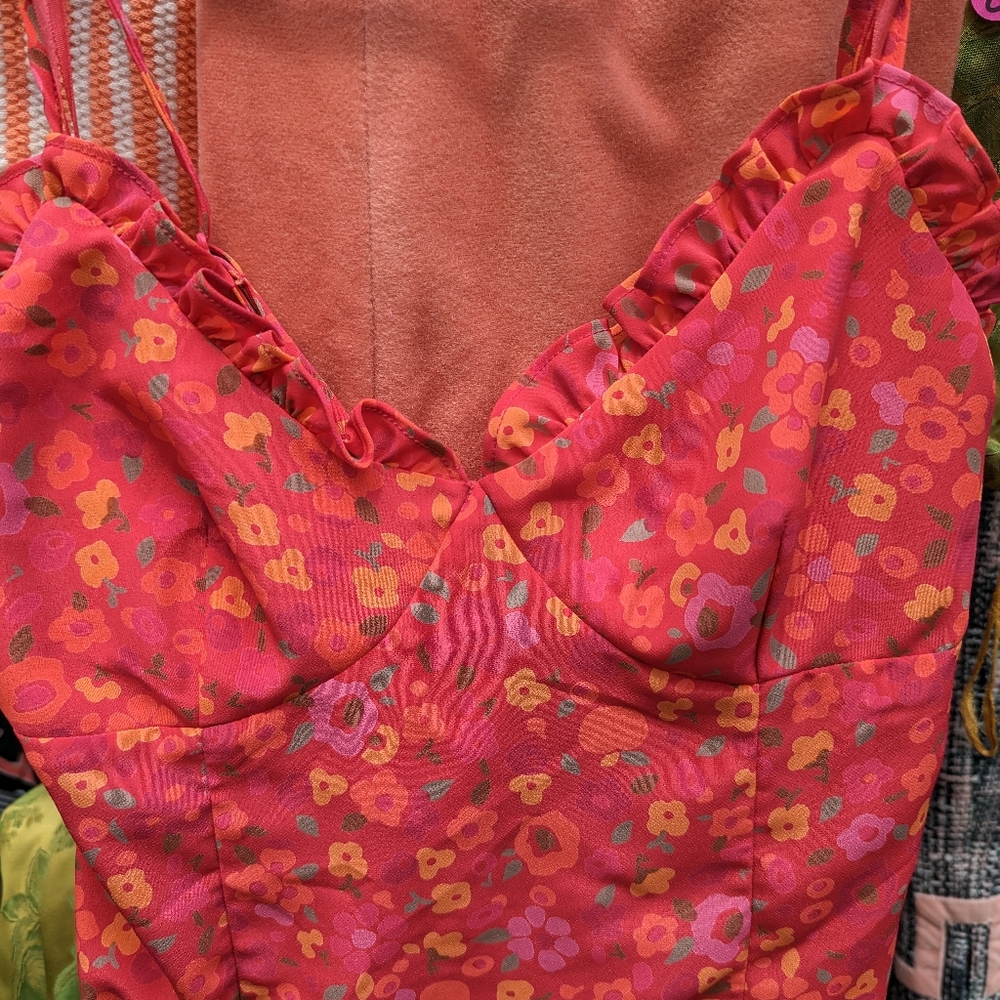 90s express frilly dress - Picture 7 of 8